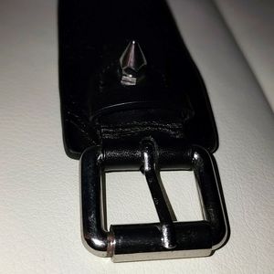 Allsaints Leather Bracelet with Studs